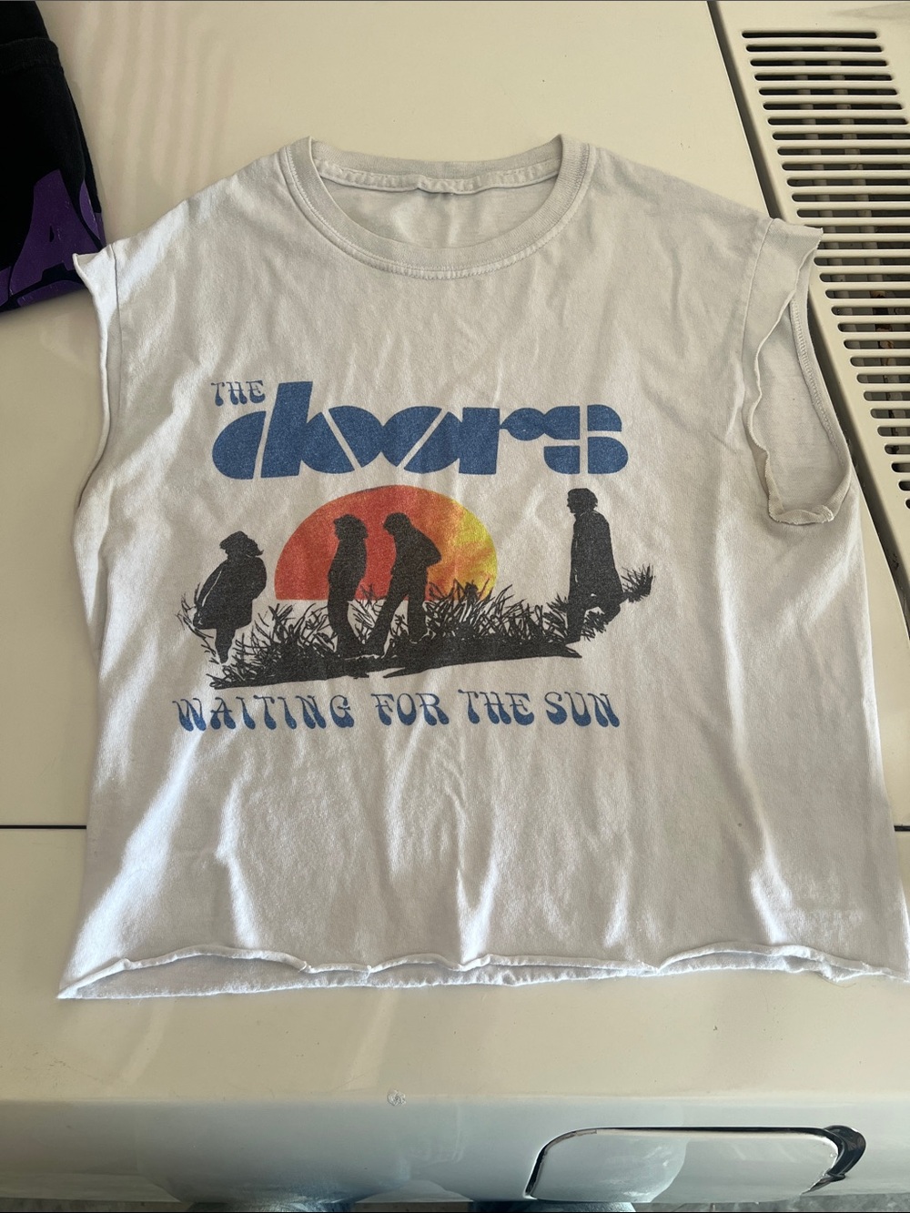 The Doors “Waiting For The Sun” Men’s Cropped T-Shirt
